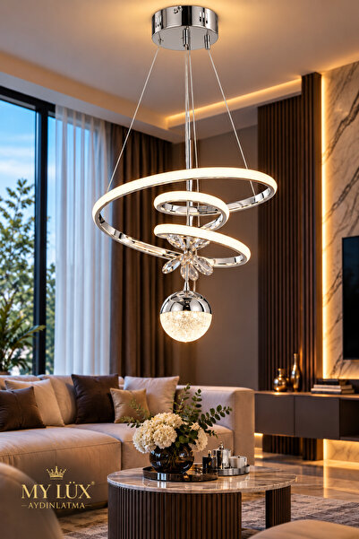 MYLUX AYDINLATMA VE TASARIM MELİS TEKLİ SALON HOL MUTFAK AVİZE