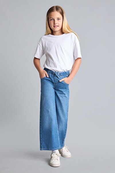 DeFacto Girl's Jean Pants H6242A8/Nm39 Lt.Blue