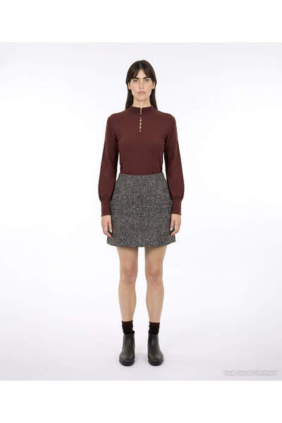 Yargıcı A Form High Waist Skirt
