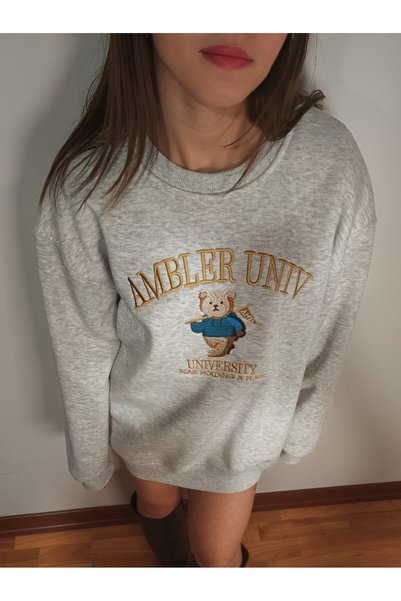 MADAMMERY Ambler Bear Fleece Sweatshirt