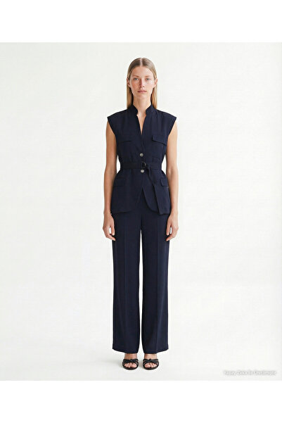 Yargıcı Regular Stand Collar Vest