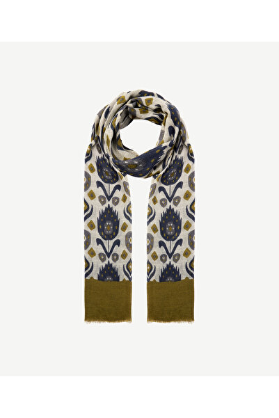 Yargıcı Patterned Wool Shawl