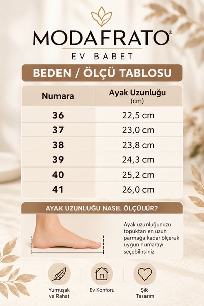 Moda Frato BR-22 Çapraz Bantlı Kadın Ev Babeti Kışlık İçi Yünlü Ev Ayakkabısı Panduf Çeyiz Bohça Söz Nişan Ayak