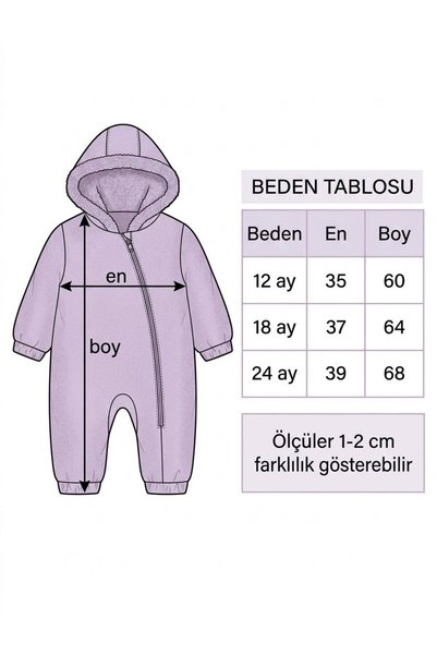 The Cloudish Shop Baby Cosmonaut Zippered Hat and Coat - Astronaut Jumpsuit Dusty Rose