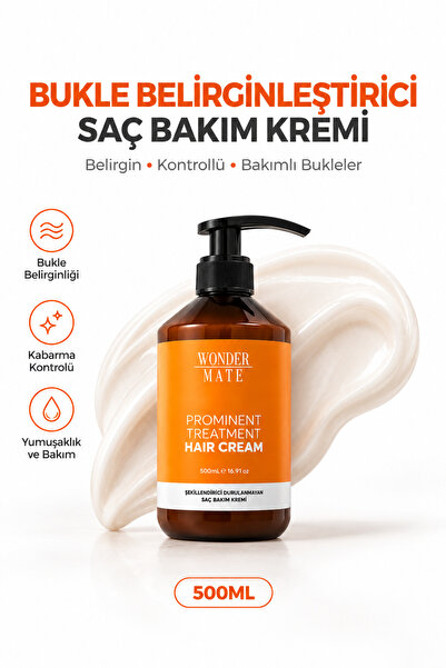Durulanmayan Şekillendirici Saç Bakım Kremi - 500ml