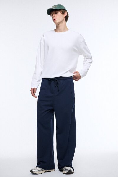 DeFacto Super Baggy Fit High Waist Wide Leg Jean Pants I8844Ax26Au