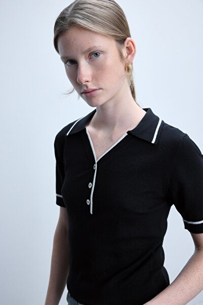 DeFacto Ultra Soft Regular Fit Polo Collar Short Sleeve T-Shirt G9226Ax26Au