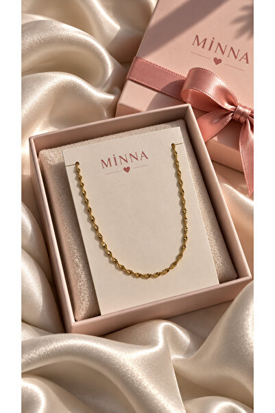 MİNNA JEWELRY ALTIN KAPLAMA ZİNCİR KOLYE