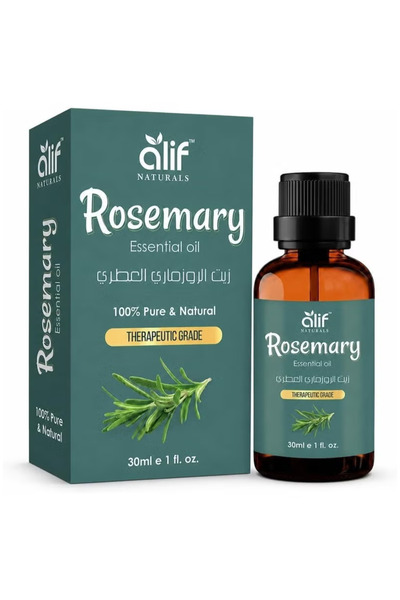 ALIF NATURALS Rosemary Essential Oil - 30 ml | 100% Pure and Natural | Premiu...