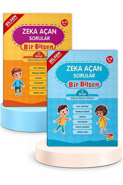 Dikkat Atölyesi Yayınları Çek Kopar Bilsem Sınavı Hazırlık Zeka Açan Soruları...