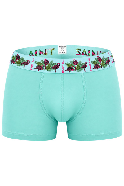 Saint Sail Hediyelik Pamuklu Rahat Baskılı Renkli Erkek Boxer