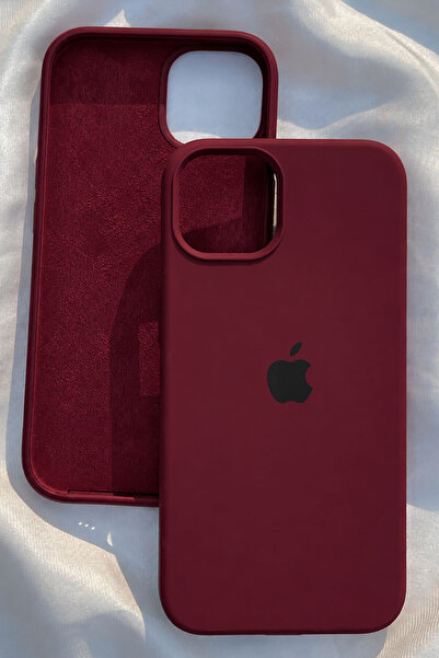 Revasser iPhone 13-14 için Kılıf Lansman Logolu İçi Yumuşak Kadife 13 kılıfı ...