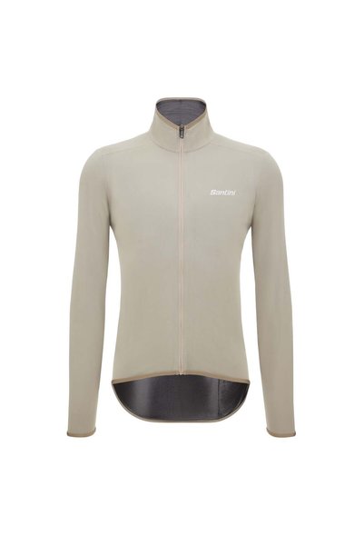 Santini Jachetă de ciclism impermeabilă pentru bărbați Guard Nimbus-Beige-S