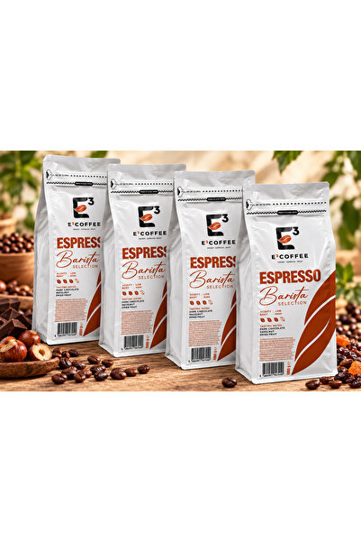 E3 COFFEE 4'lü Barista Çekirdek Espresoo