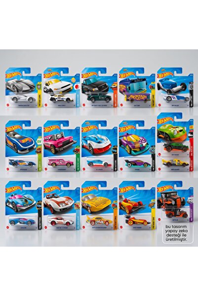 HOT WHEELS Dekomus Ile Yeni Sezon Lisanslı Oyuncak Minik Araba x 1 adet