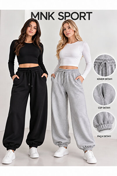 MNKSPORT Mnk Sport Elastic Waist Slimfit Sweatpants