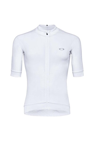 Oakley Tricou de ciclism pentru bărbați Endurance Mix-Alb-S