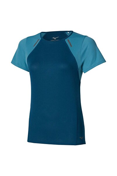 MIZUNO Tricou de alergare pentru femei Active Dry AeroFlow SS 2026 - Albastru...