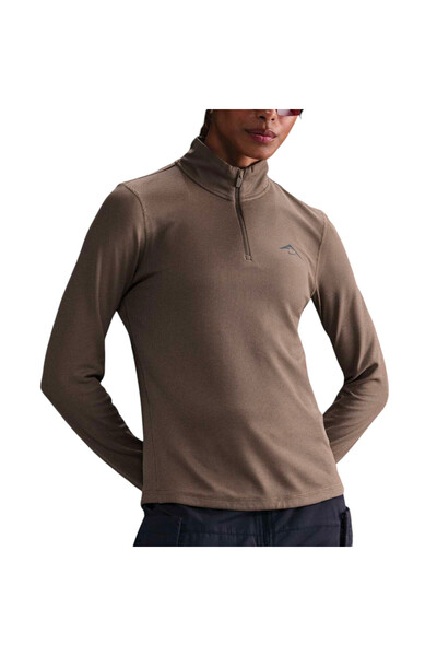Nike Tricou de alergare pentru femei Dri-FIT Trail Pro SS 2025-Bej-XS