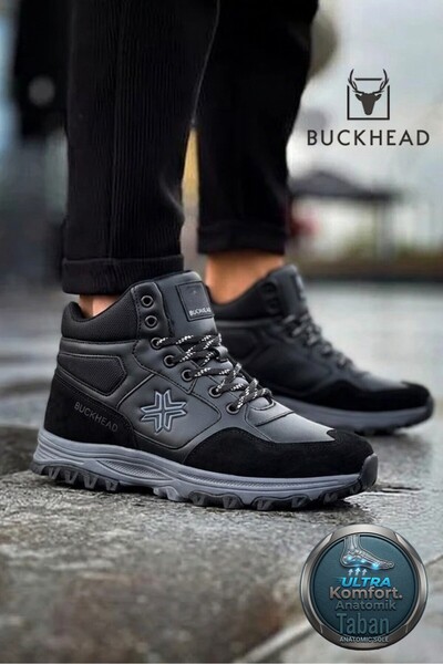 BUCKHEAD Erkek Bağcıklı Komfort Rahat Taban Bot Ayakkabı Buck4280 Boromir Hı ...