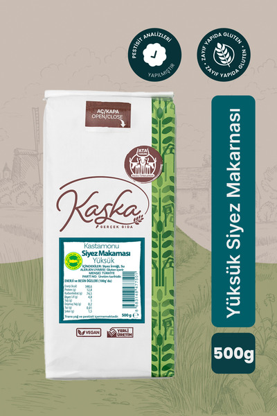 KAŞKA Siyez Makarnası Yüksük 500 Gr
