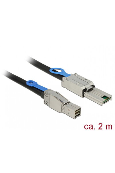 DELOCK Cablu de alimentare , , Mini SAS HD SFF/8644 > Mini SAS SFF/8088 , 2m