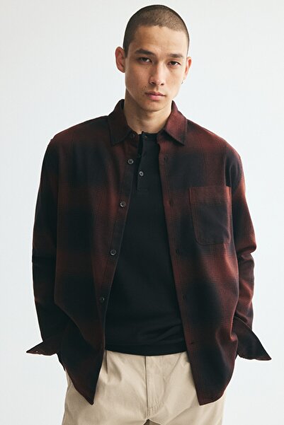 H&M Flanel Gömlek Loose Fit