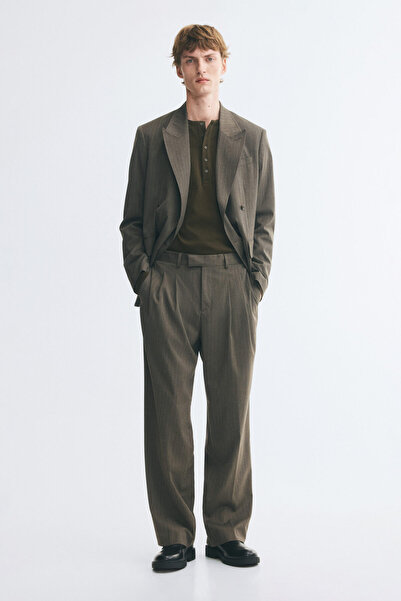 H&M Takım Pantolonu Loose Fit