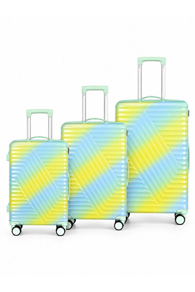 WAF Luggage Set 20 24 28 Inch Polycarbonate Suitcase with TSA Lock & 360 Spin...