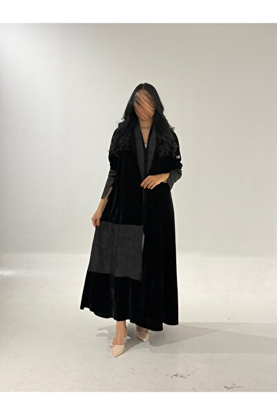 Tori Black Abaya with Jacquard