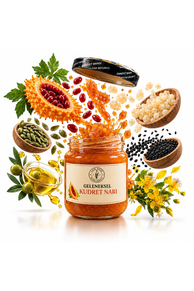 LANİ KUDRET NARI EV YAPIMI MEYVEDEN ZEYTİNYAĞLI KUDRET NARI 300GR