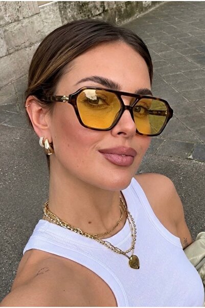 REN EYEWEAR Marlov Kadın Güneş Gözlüğü – Retro Geometrik Tasarım, UV400 Korum...