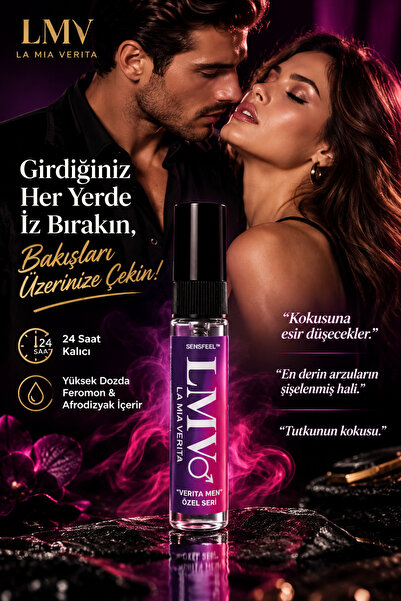 la mia verita Özel Seri | Verita Men | Feromon & Afro Etkili Çekici Kalıcı Pa...