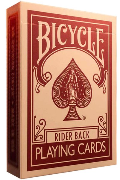 Bicycle |   بطاقة لعب ميتاليك روبي