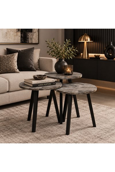 spectra home Spectra Coffee Table Set of 3