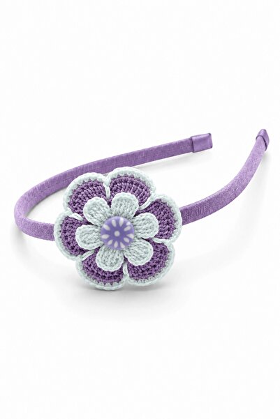 nftart.design Floral Crown with Spotted Buttons - Children's Crown - Handmade