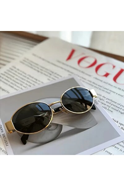 Olivier Philippe Lenty Gold/Green 55 Polarized Sunglasses