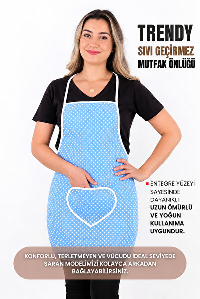 sevilya Trendy Sıvı Su Geçirmez Mutfak Önlüğü