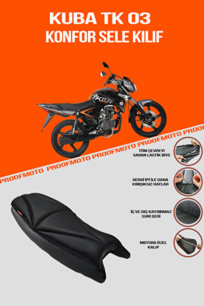 PROOFMOTO KUBA TK-03 Konfor Sele Kılıf