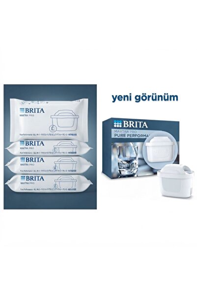 BRITA 4'lü, MAXTRA PRO PURE , Yedek Su Arıtma Filtresi