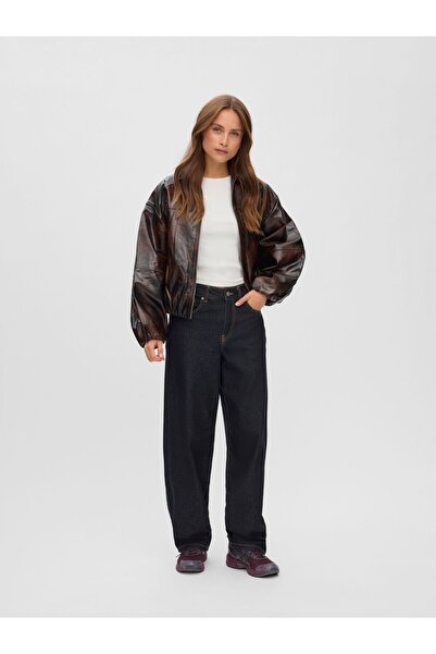 Vero Moda Δερμάτινο μπουφάν AWTORVEHALLERNE
