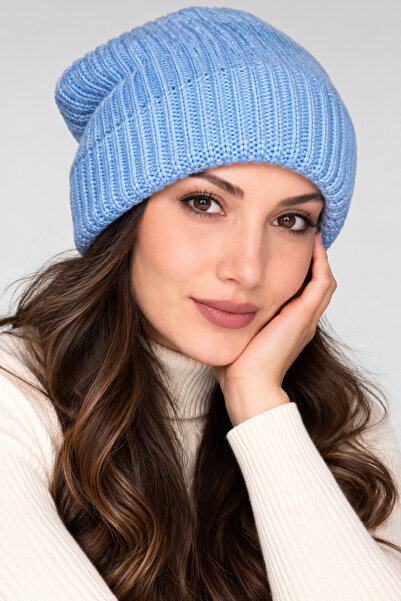 laviyonsa Women's-Men's Corded Winter Plain Wool Beret