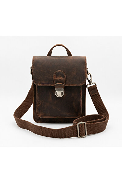 GALANDE Genuine Leather Messenger Bag - Shoulder Bag