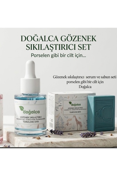 GÖZENEK SIKILAŞTIRICI KOLAJEN&PEPTİT&SOMON DNA&JOJOBA YAĞI İÇEREN BAKIM SERUMU
