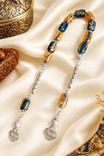 ŞAHBEY TESBİH Golden Rosary Altın Parçacıklı Zaza Tesbih / Yenilebilir 24 Aya...