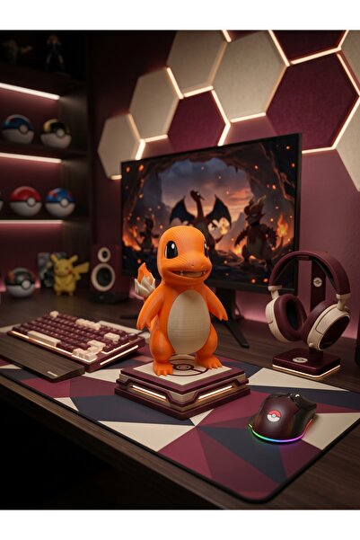 Dest Studio 3D Charmander (Pokémon) Figürü (10 cm)