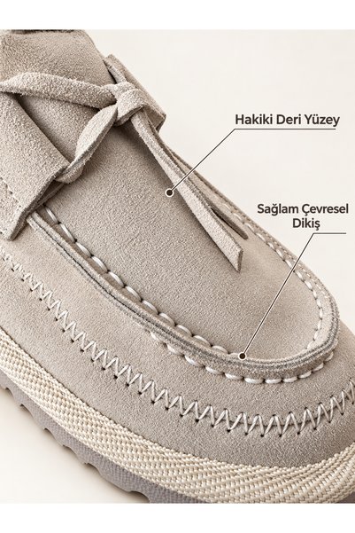 Platana Women's Genuine Leather and Fur Lined Durable Winter Slippers - Warm and Lightweight Sole Comfortable Slippers