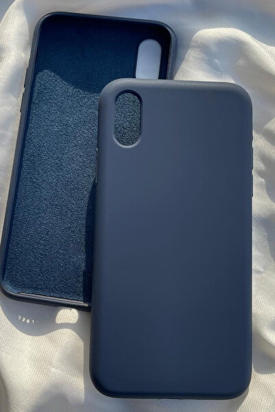 Revasser iPhone XS MAX için Kılıf Lansman Logolu İçi Yumuşak Kadife XS MAX kı...