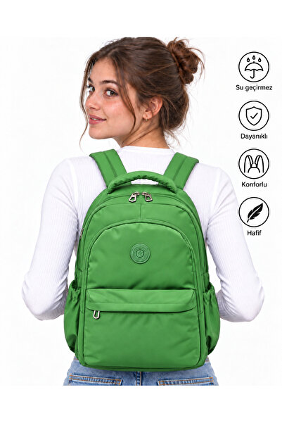Bevitton Daily School rucsac impermeabil Țesătură Unisex School geantă 2200 V...