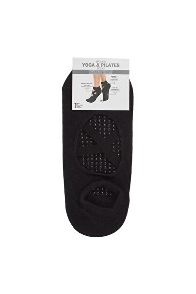 OEM Sosete Yoga & Pilates Negre Anti-slip pentru Femei (36-42) - 1 pereche